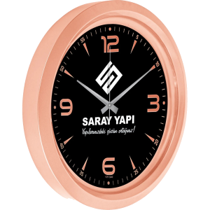 V30-743-B Metalize Duvar Saati